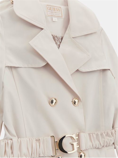 trench girl white GUESS | J5RL10WFYD0/G9L9